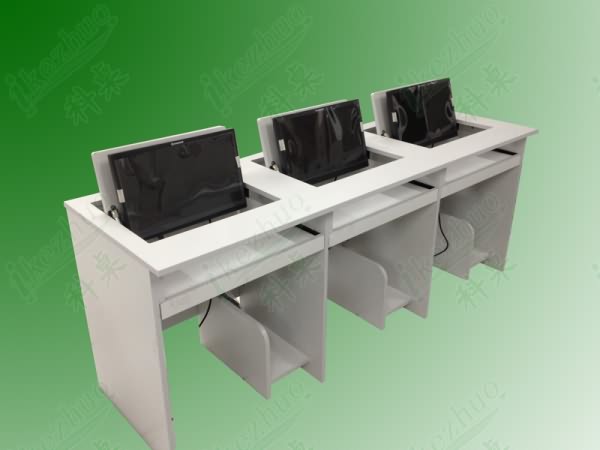 翻轉(zhuǎn)電腦桌，學(xué)校電腦桌，學(xué)生電腦桌